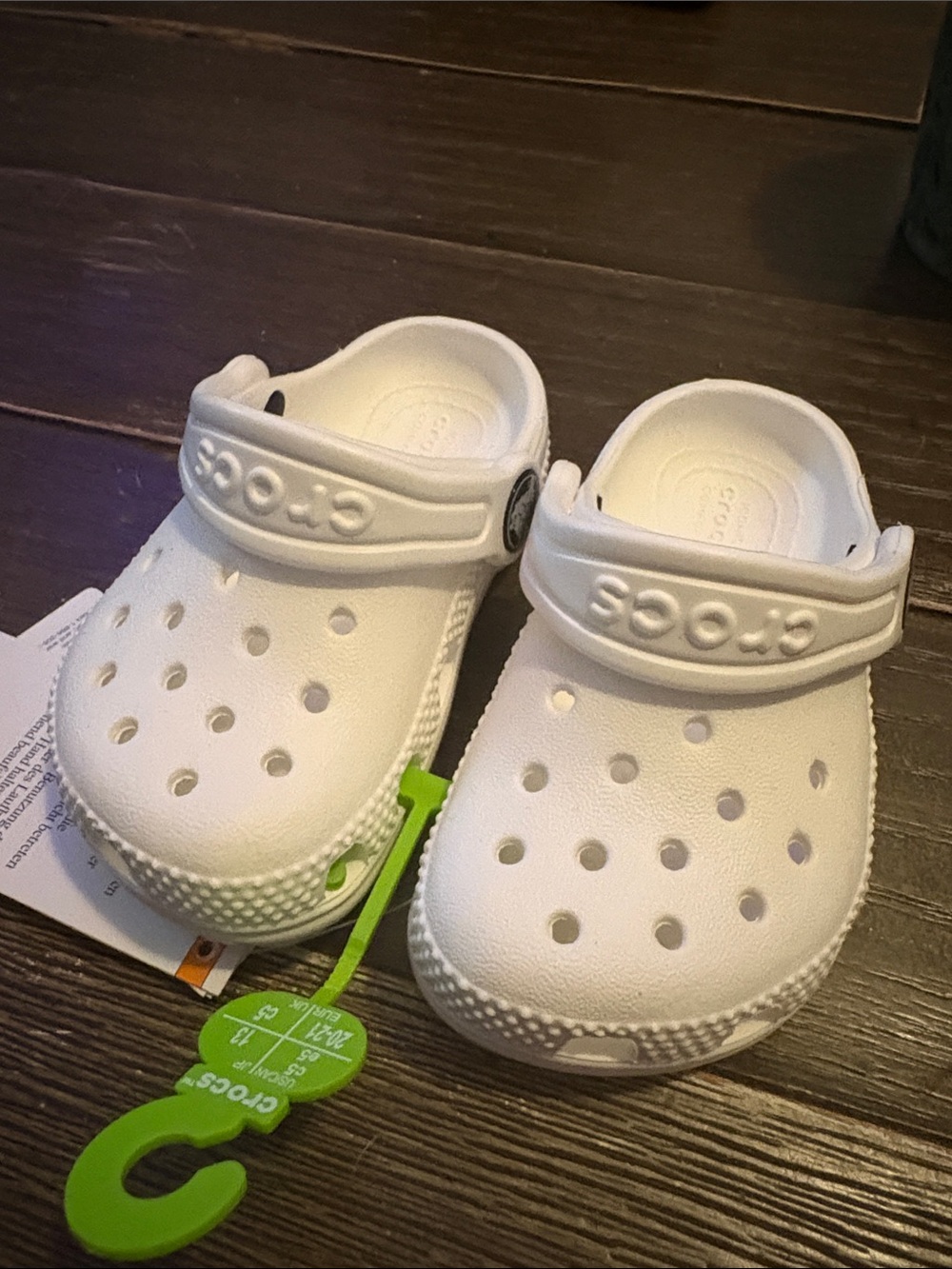 CROCS Kids Classic Clog in White